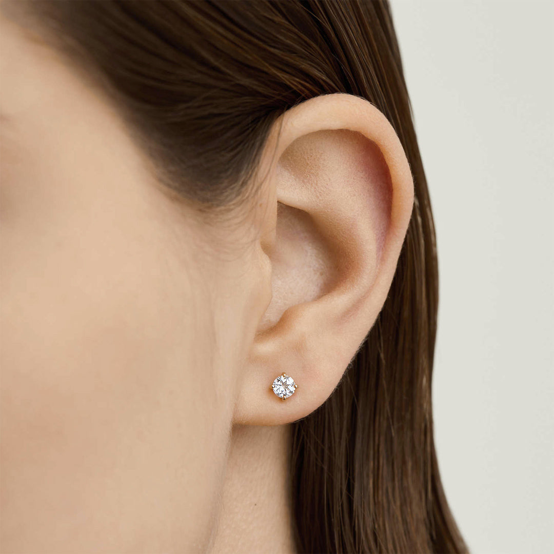 Timeless Solitaire Studs