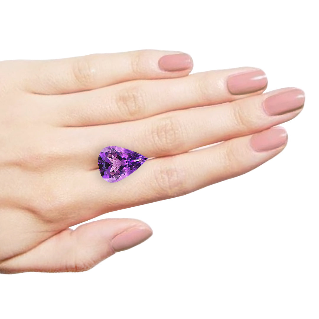 Brazilian Amethyst Pear