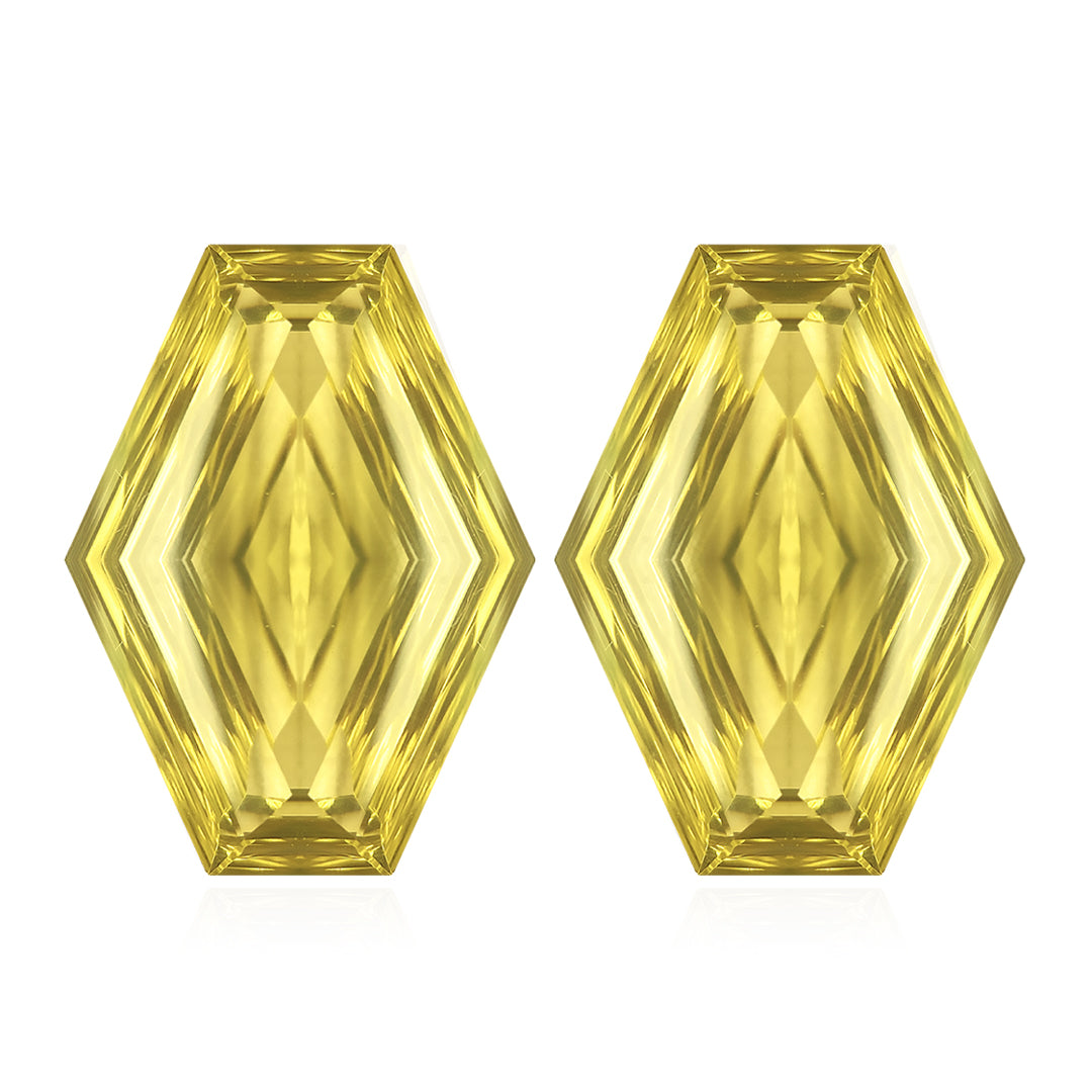 Brazilian Fancy Cut Lemon Quartz