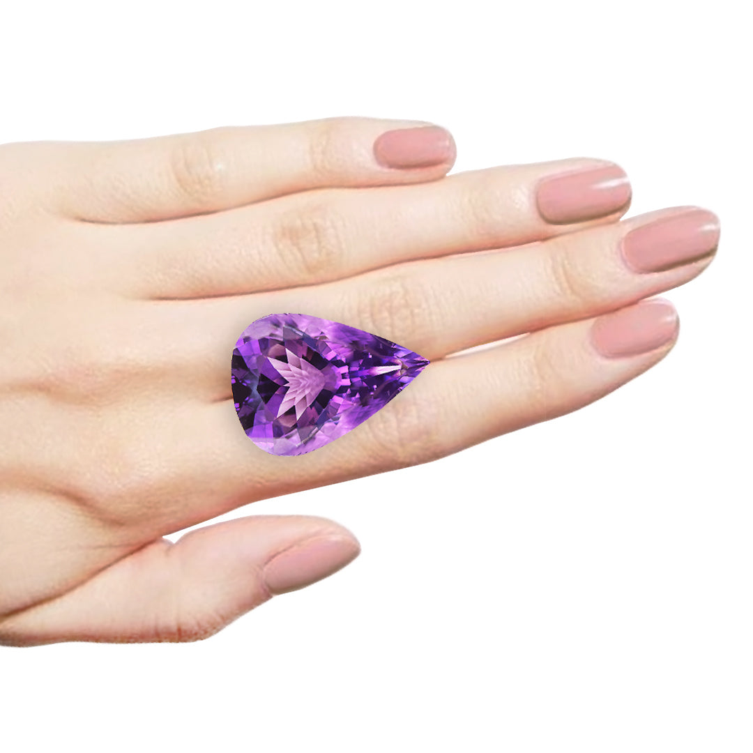 Brazilian Amethyst Pear