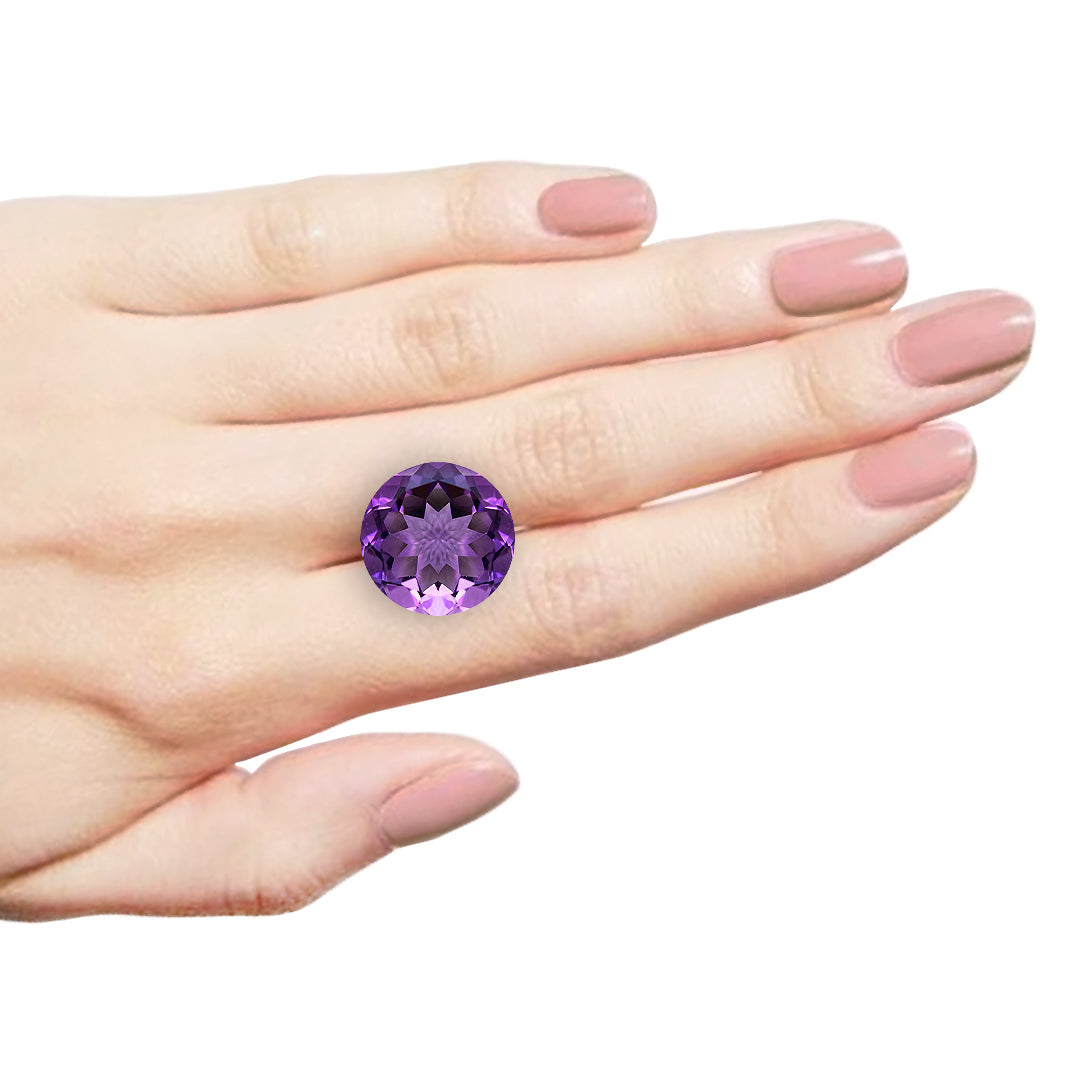 Brazilian Round Amethyst