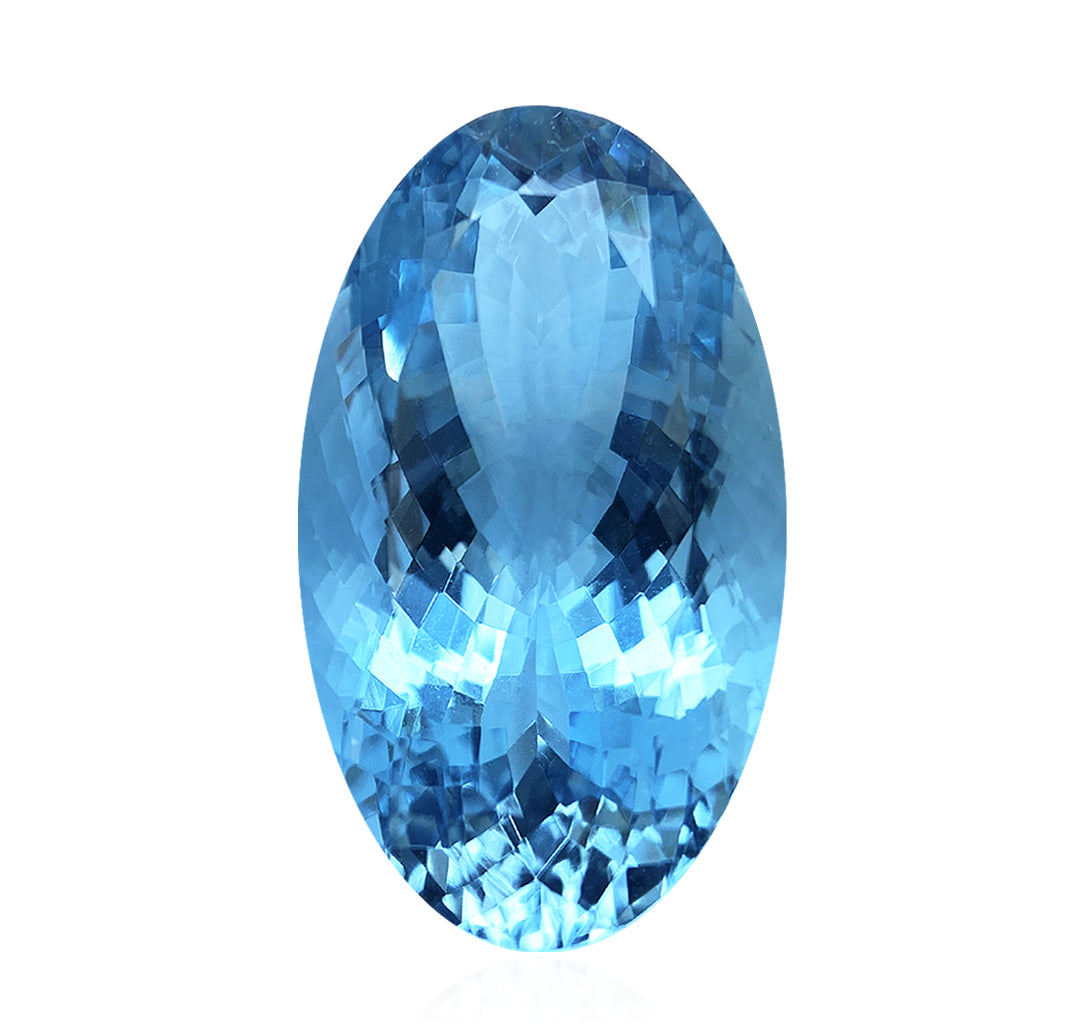 Oval Blue Madagascar Aquamarine