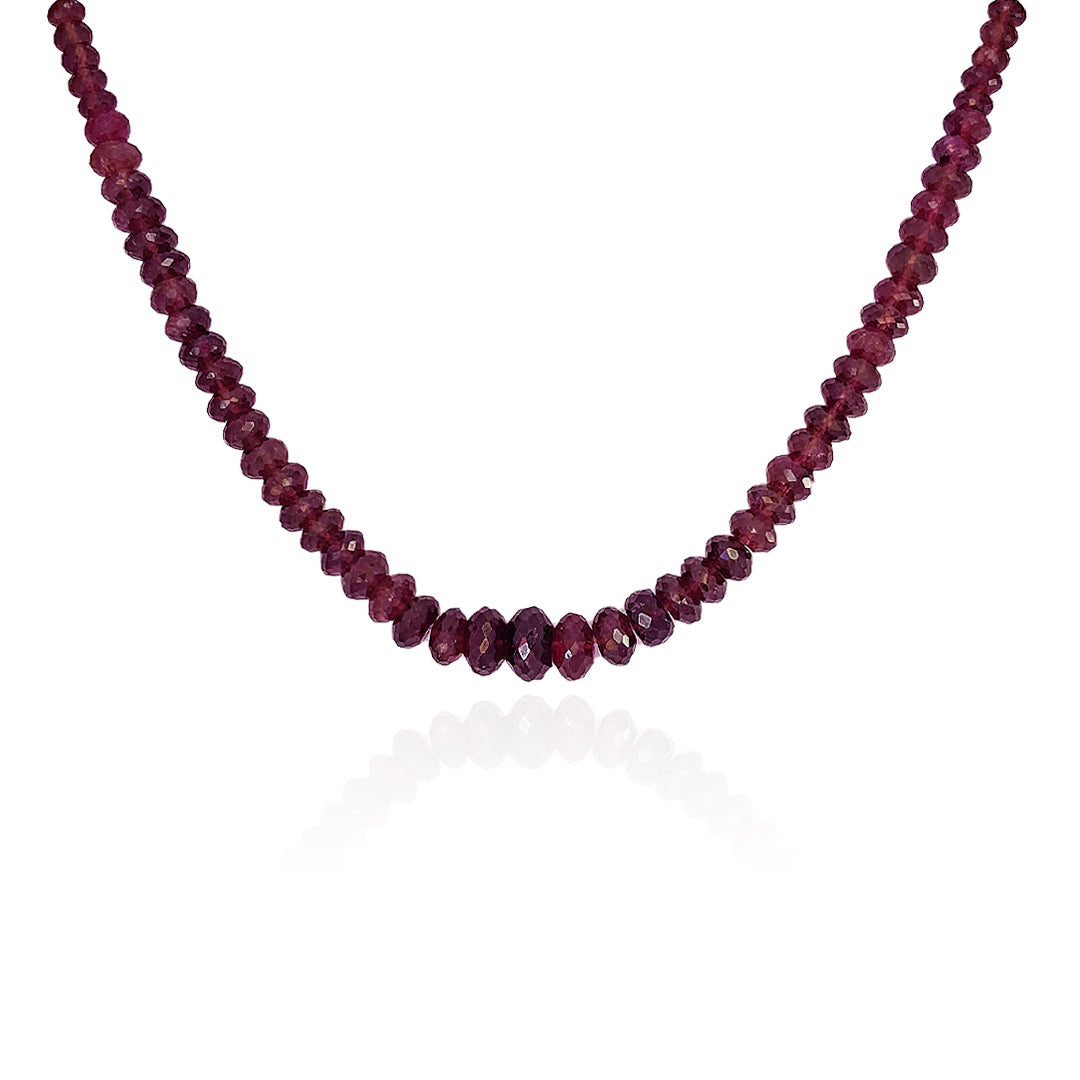 Tourmaline Single Line Necklace