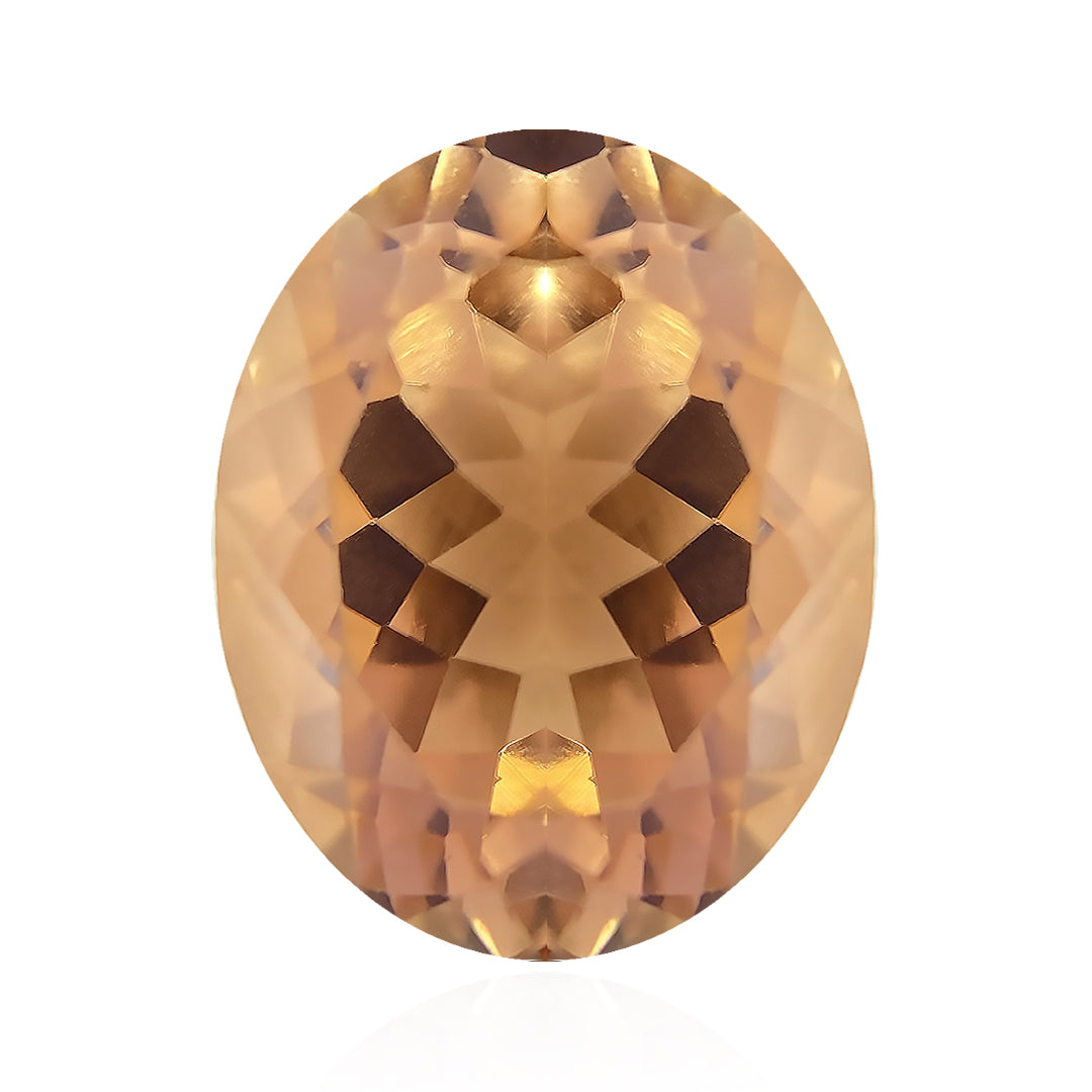 Orange Oval Tourmaline