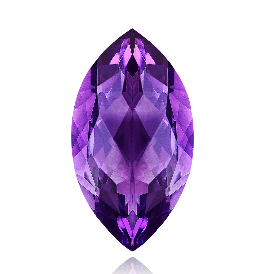 Brazilian Fancy Faceted Amethyst
