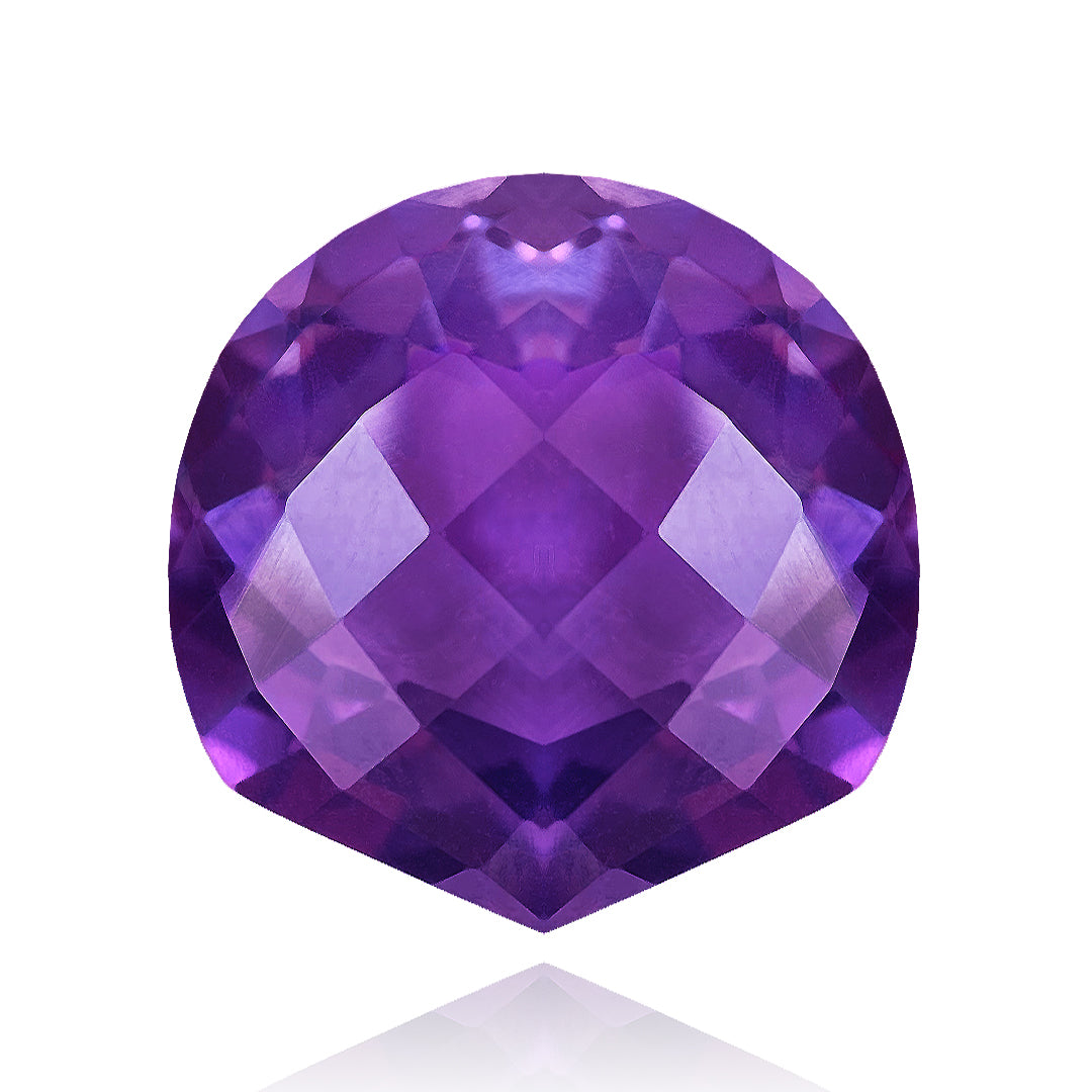Brazilian Checkerboard Fancy Amethyst