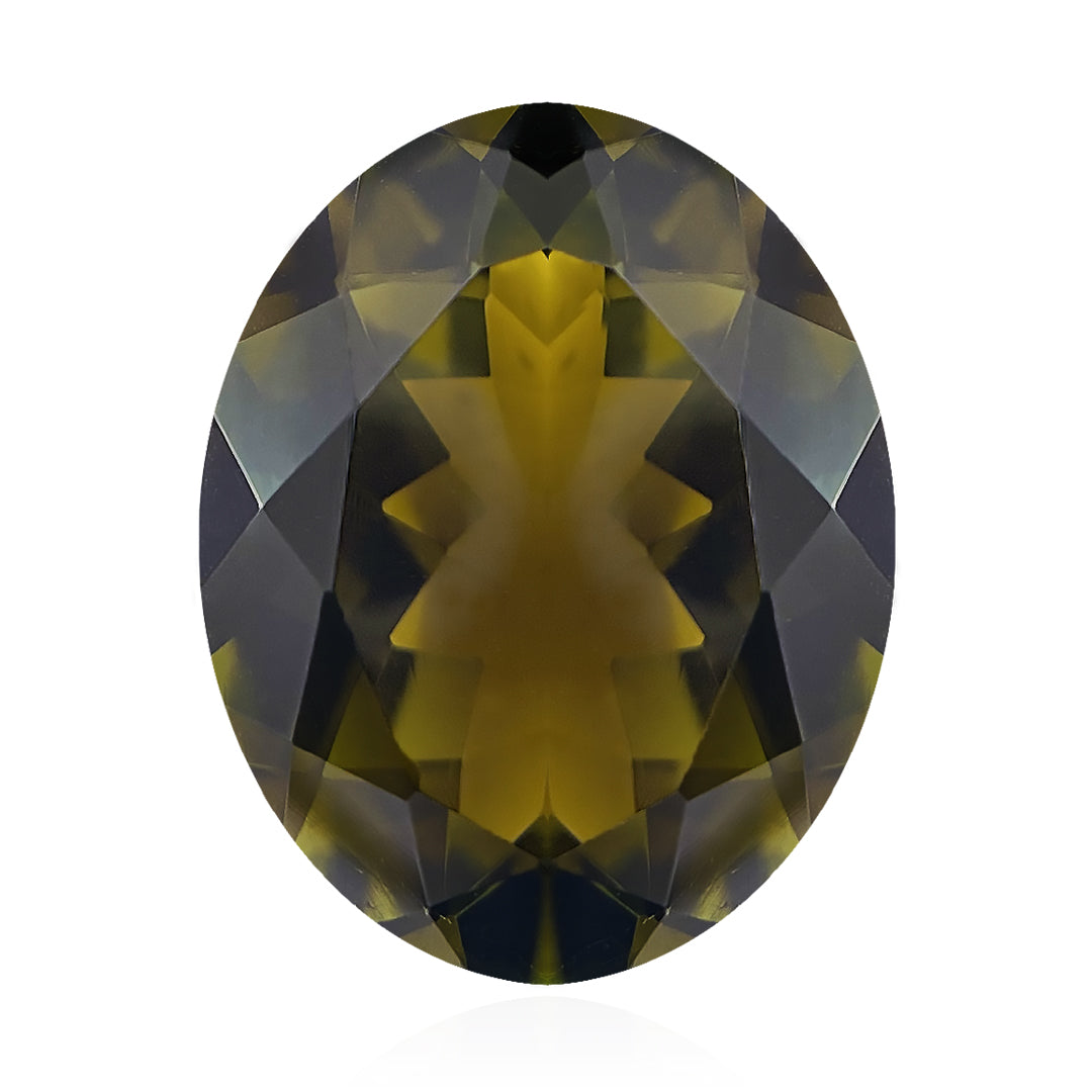 Olive Oval Tourmaline