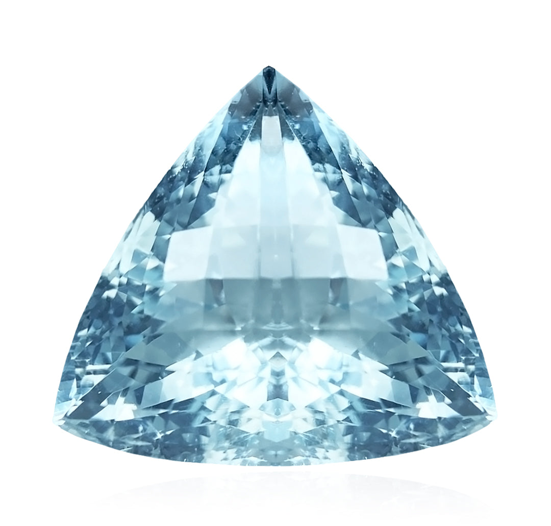 Trillion Blue Madagascar Aquamarine