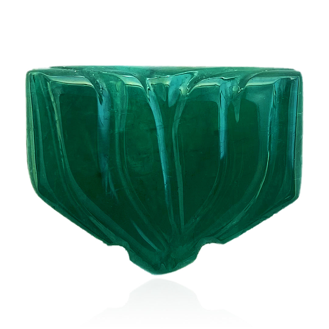 Zambian Emerald Fancy Carving