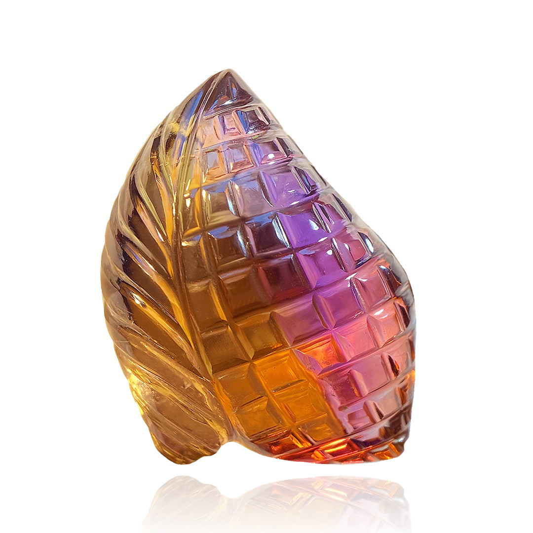 Fancy Ametrine Carving
