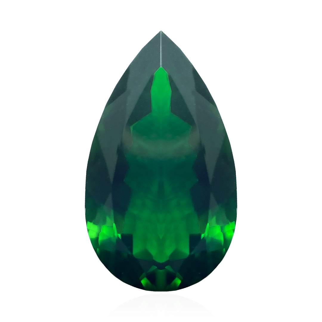 Chrome Tourmaline Pear