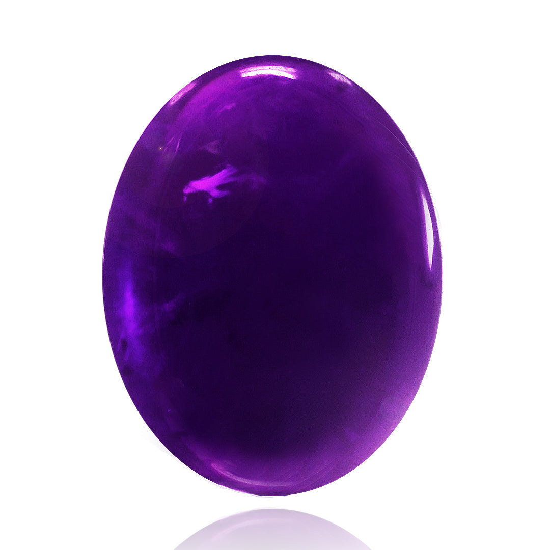 African Amethyst Oval Cabochon