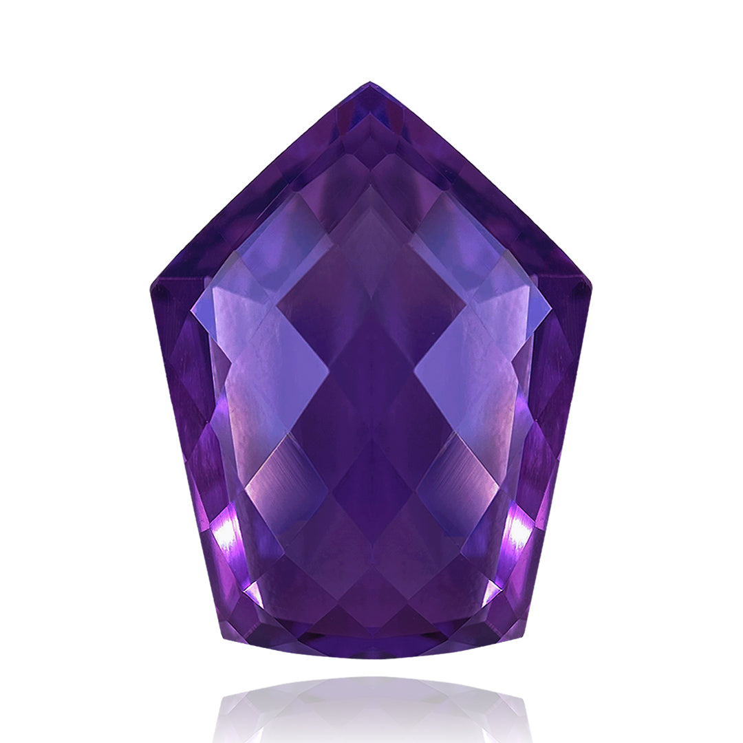 African Checkerboard Fancy Amethyst