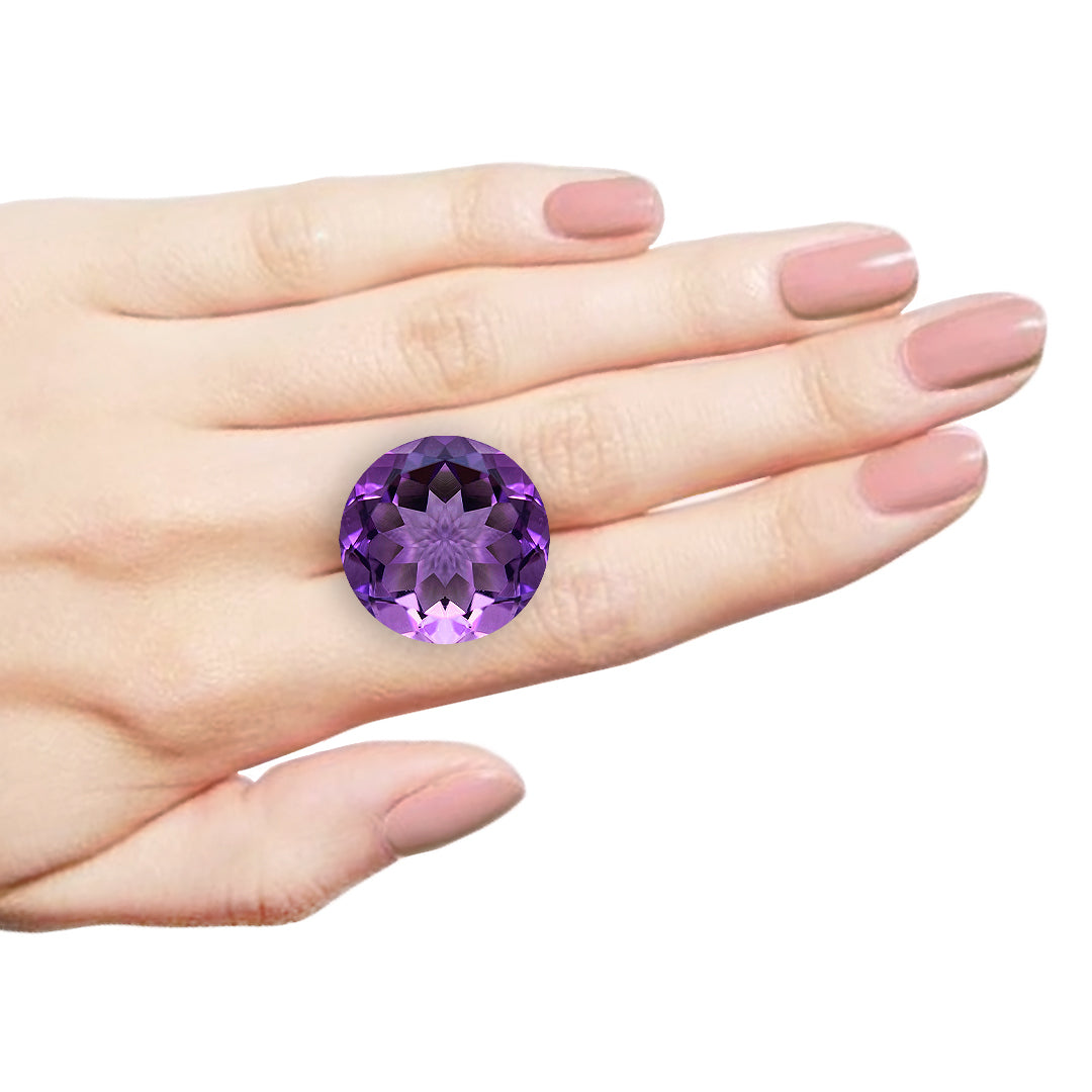 Brazilian Round Amethyst