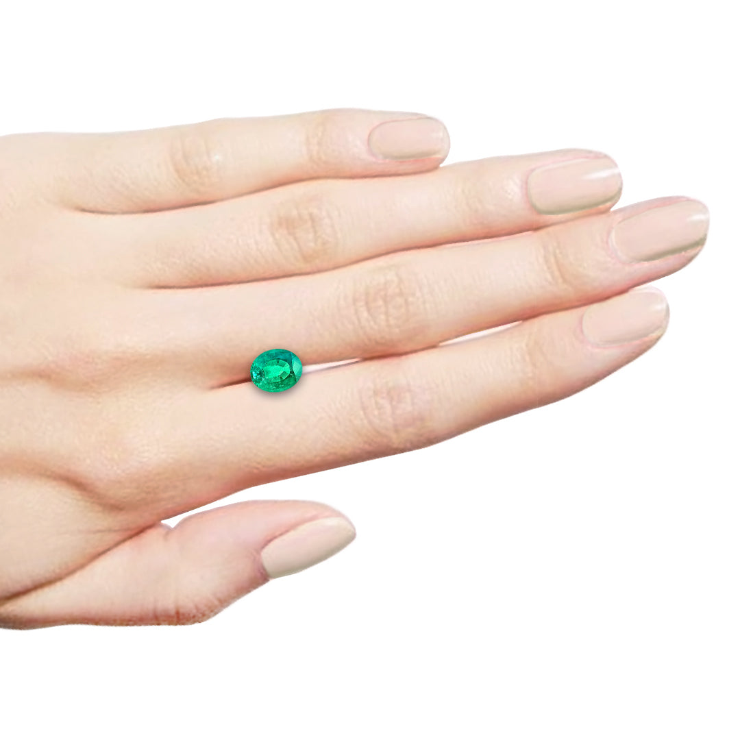 Zambian Emerald Cut Oval
