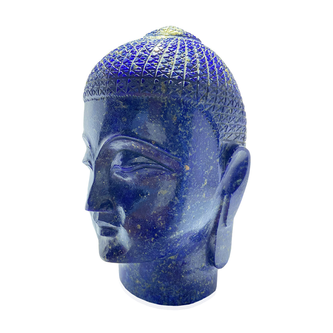 Natural Lapis Lazulli Buddha Head