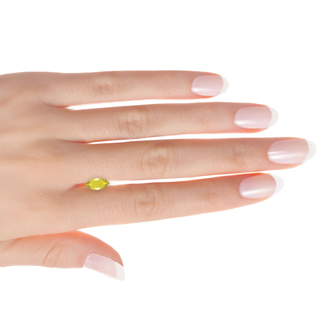 Yellow Marquise Tourmaline