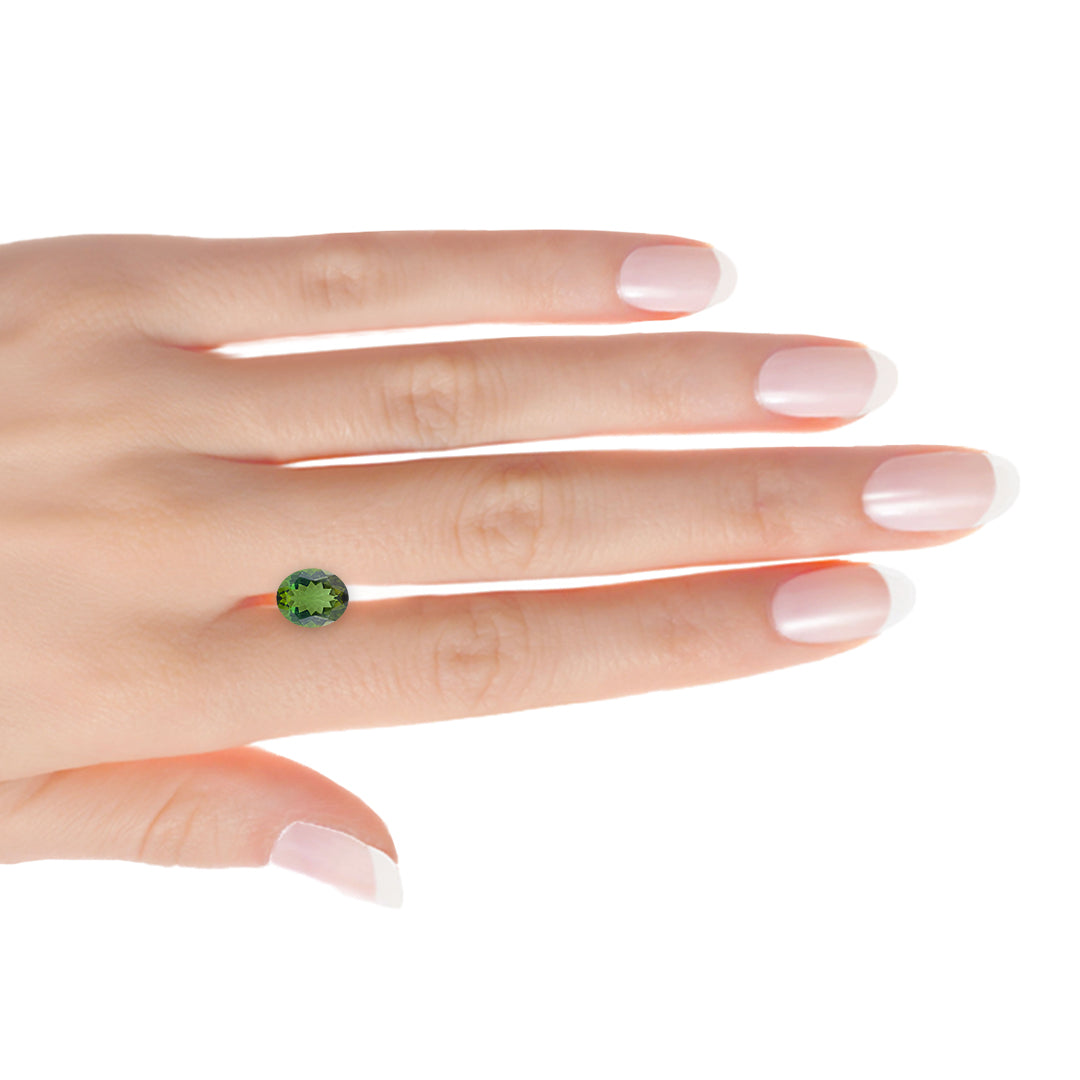 Green Oval Tourmaline