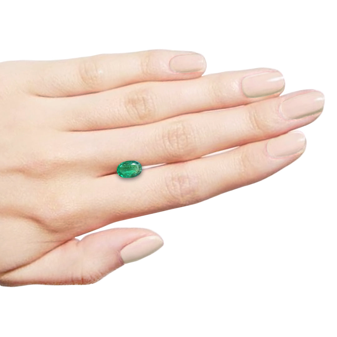 Zambian Emerald Cut Oval