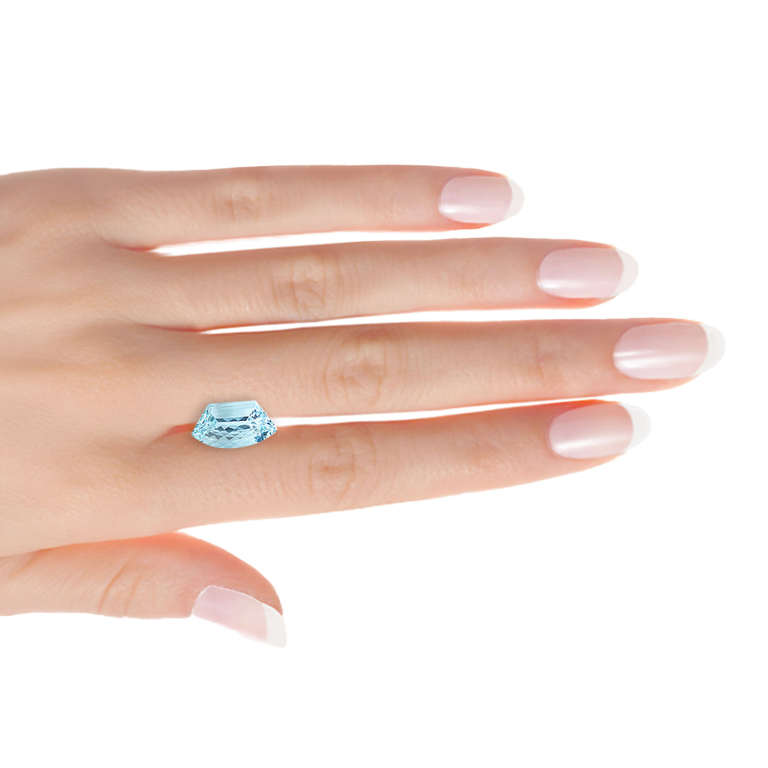 Fancy Blue Madagascar Aquamarine