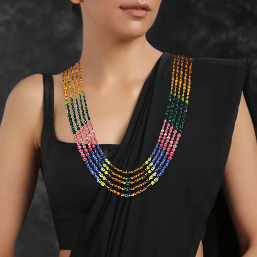 Multi Coloured Tourmaline Necklace