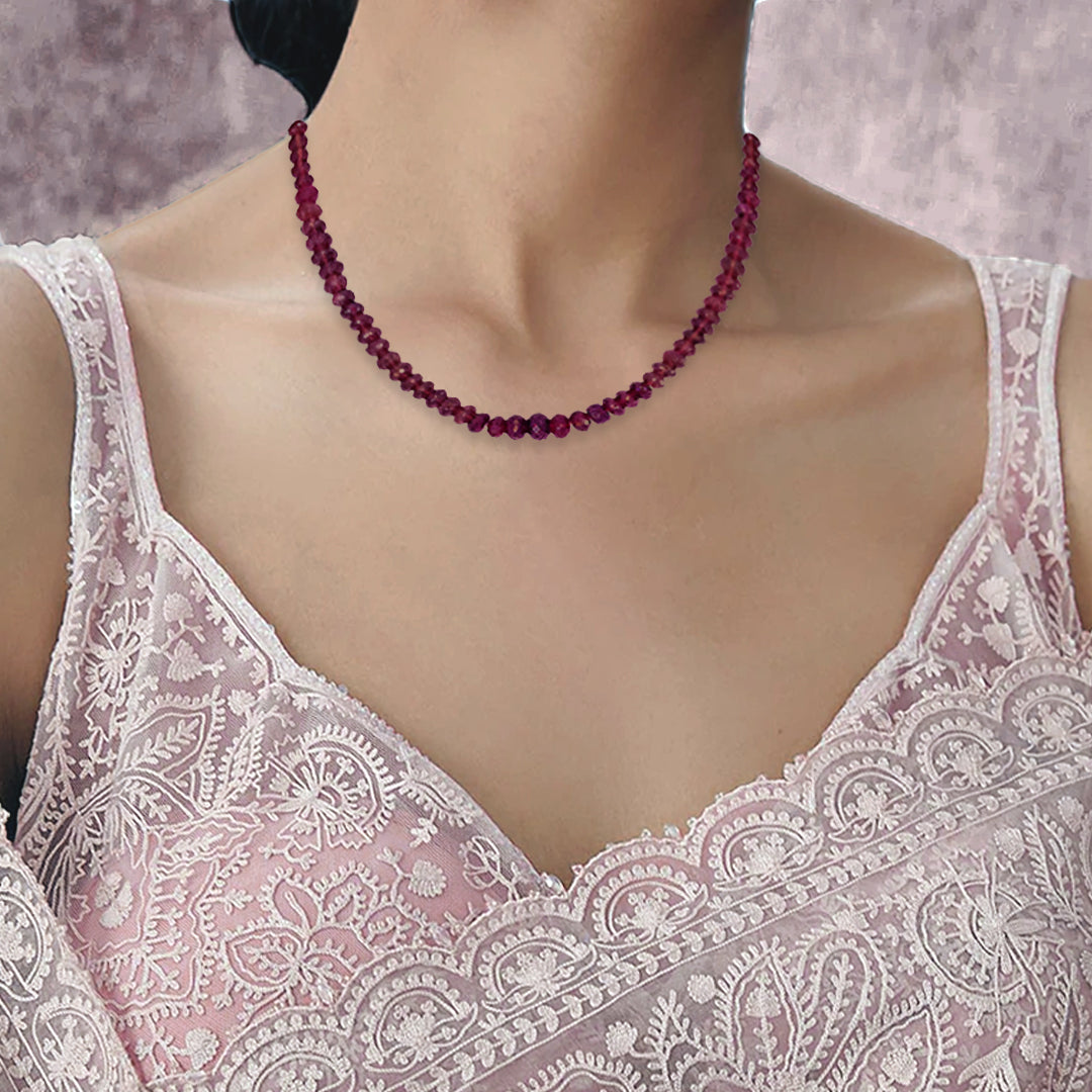 Tourmaline Single Line Necklace