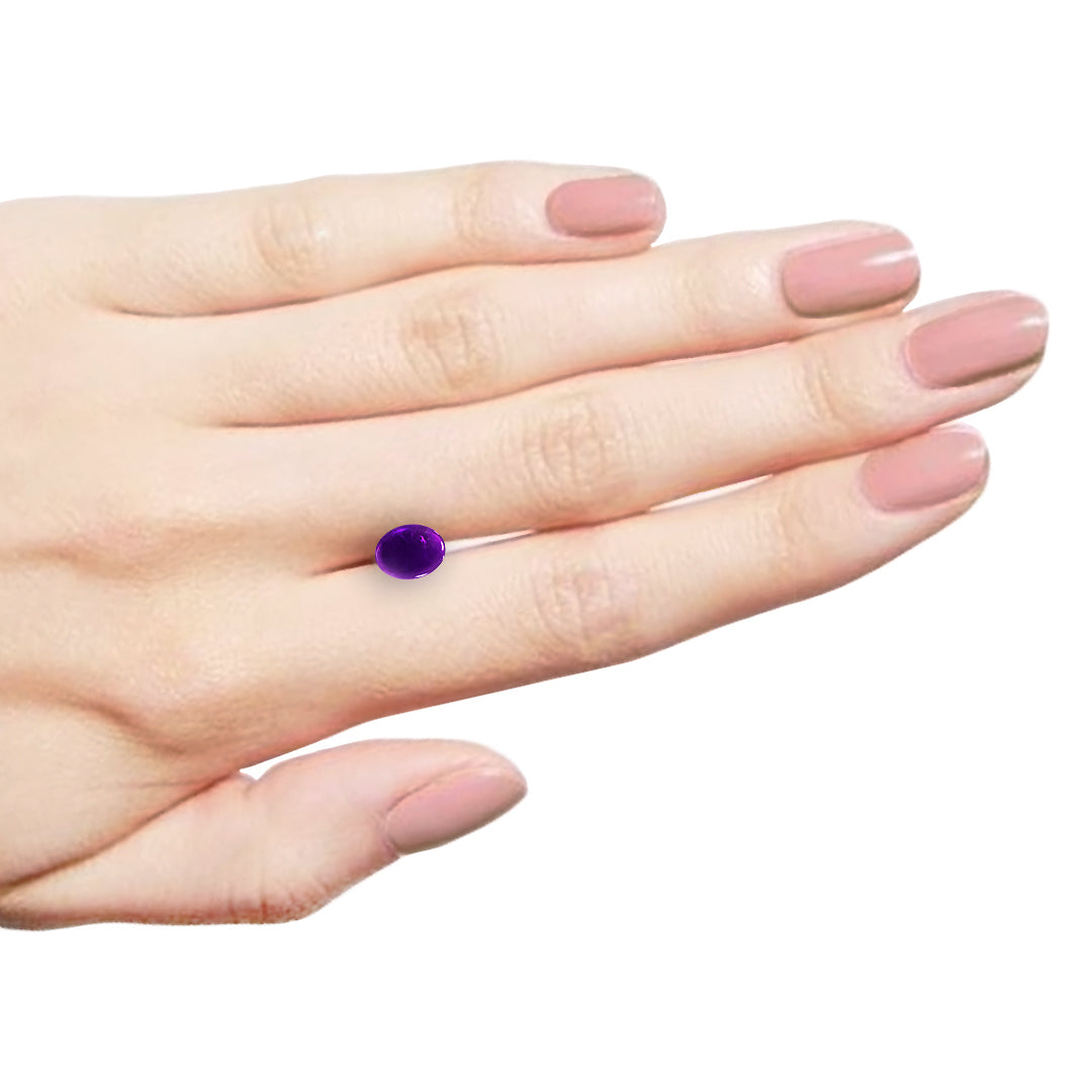 African Amethyst Oval Cabochon