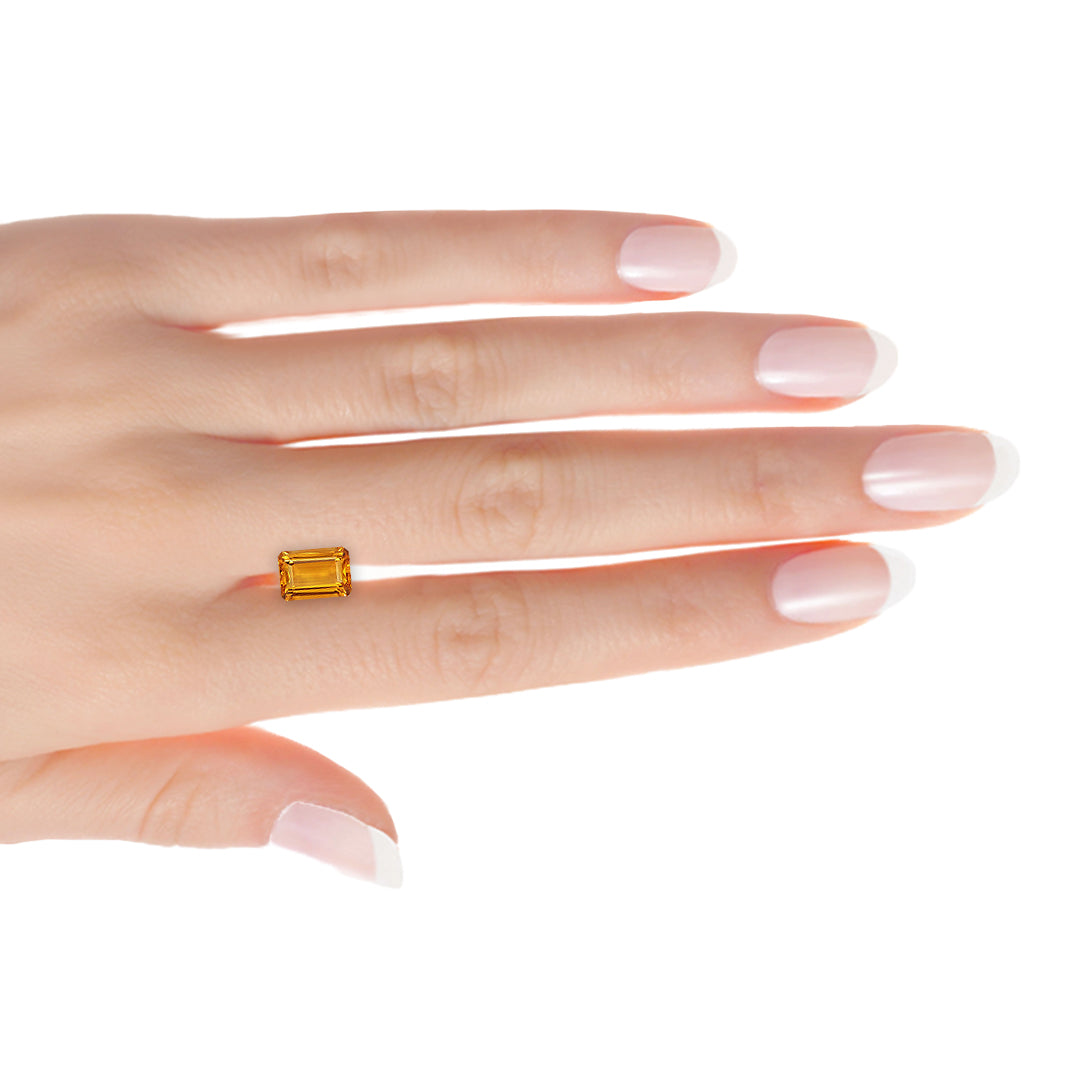 Brazilian Citrine Octagon