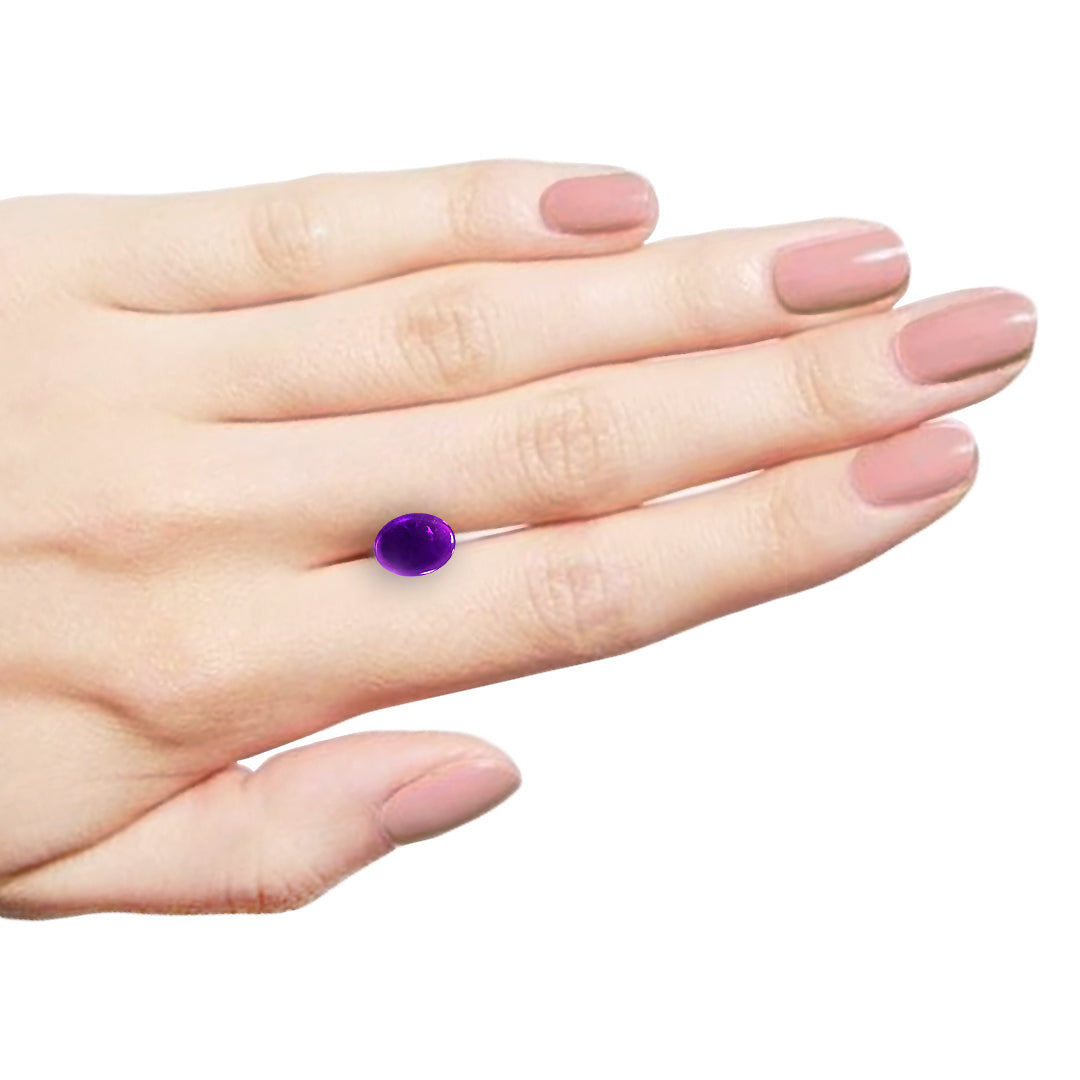 African Amethyst Oval Cabochon