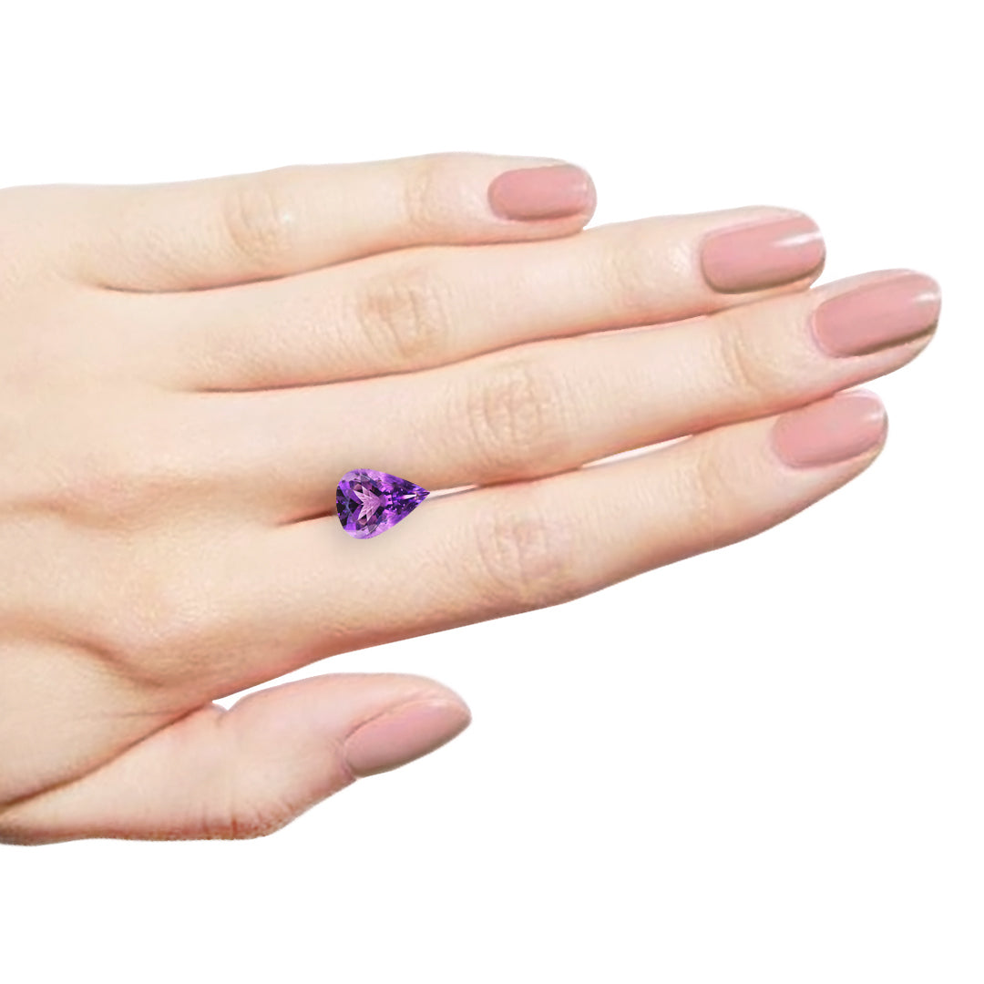 Brazilian Amethyst Pear
