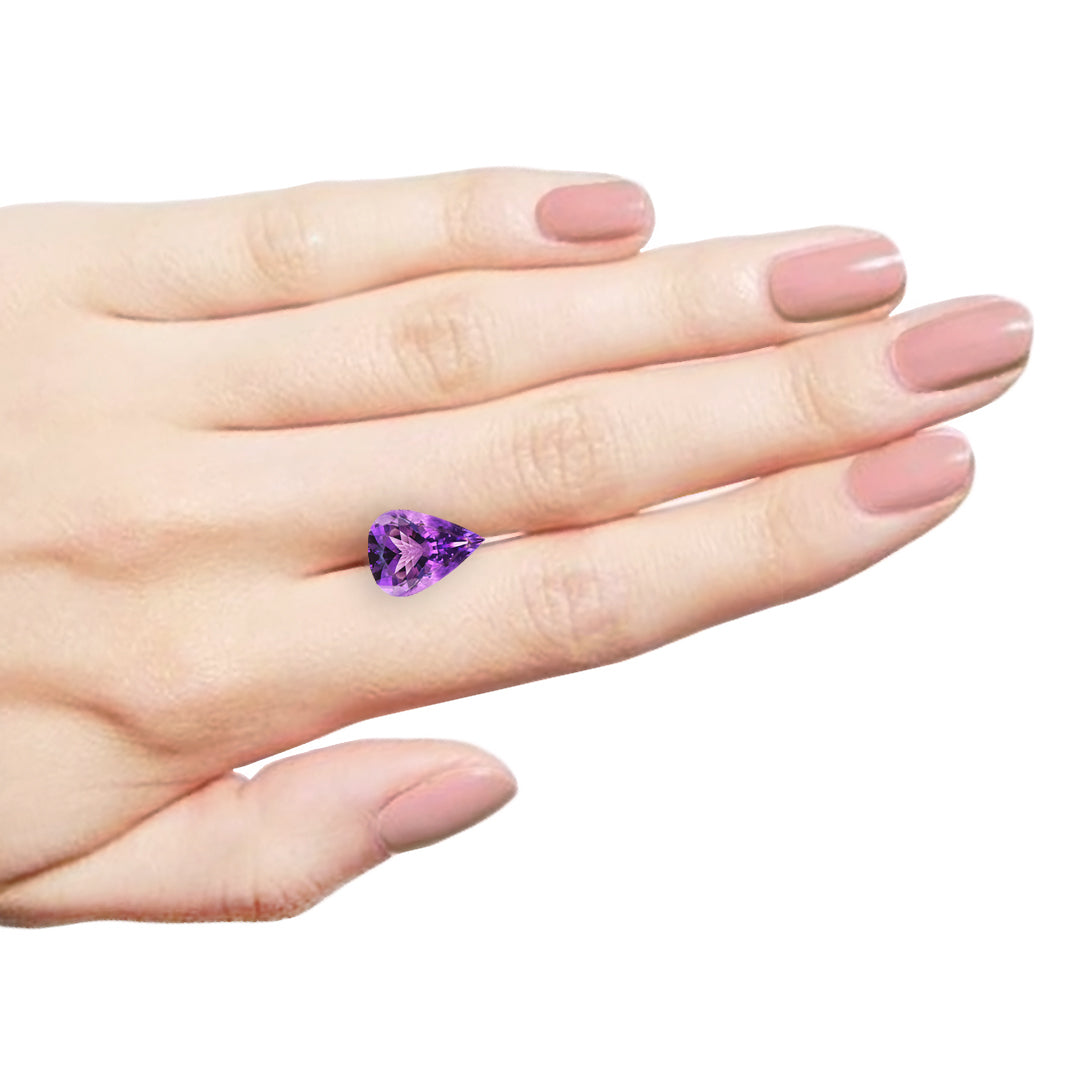 Brazilian Amethyst Pear