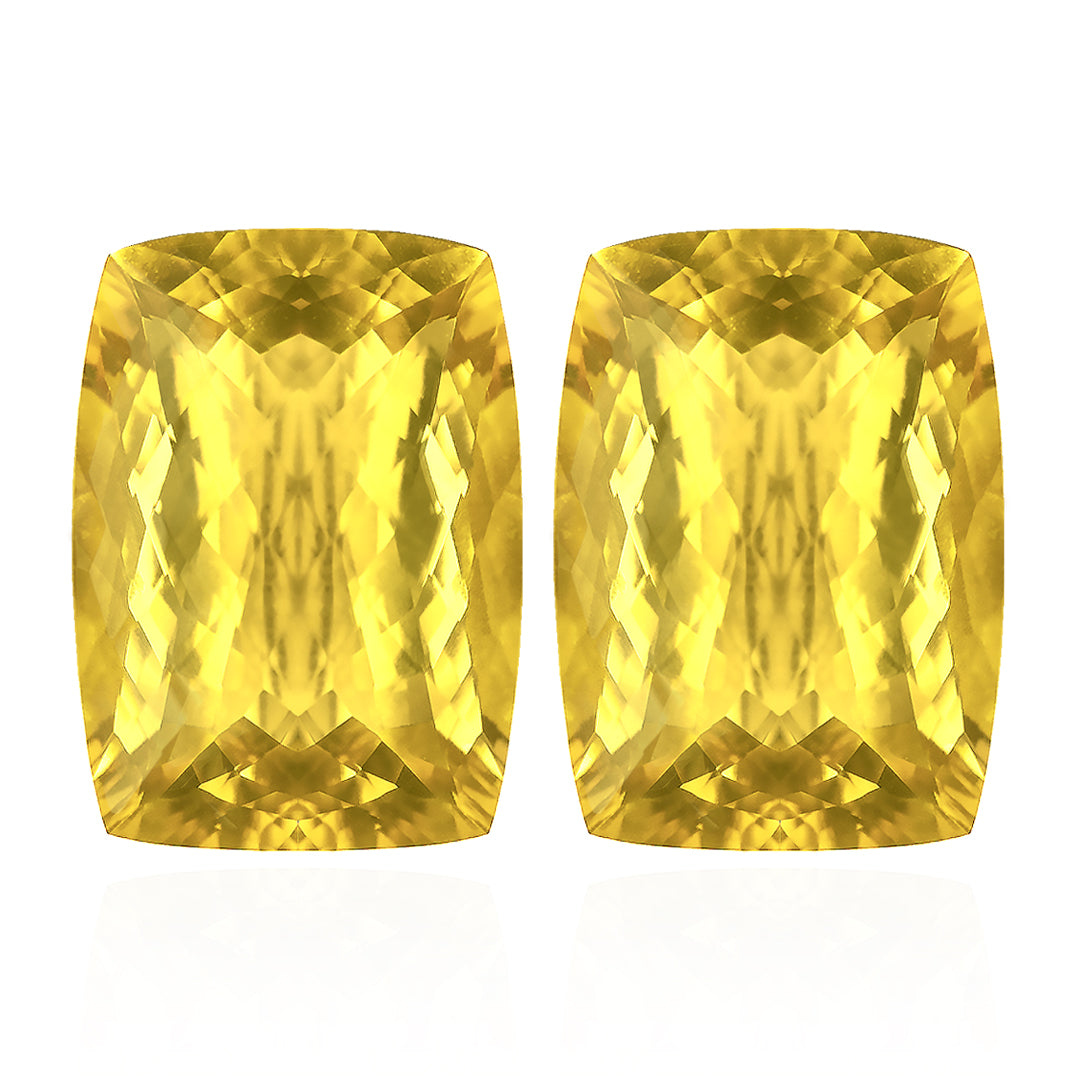 Brazilian Long Cushion Lemon Quartz
