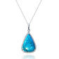 Webbed Turquoise Necklace
