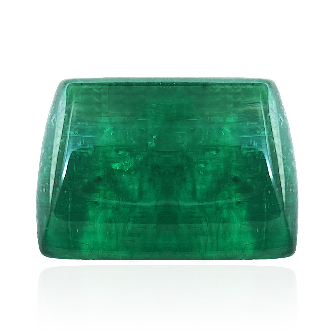 Zambian Emerald Fancy Cabochon